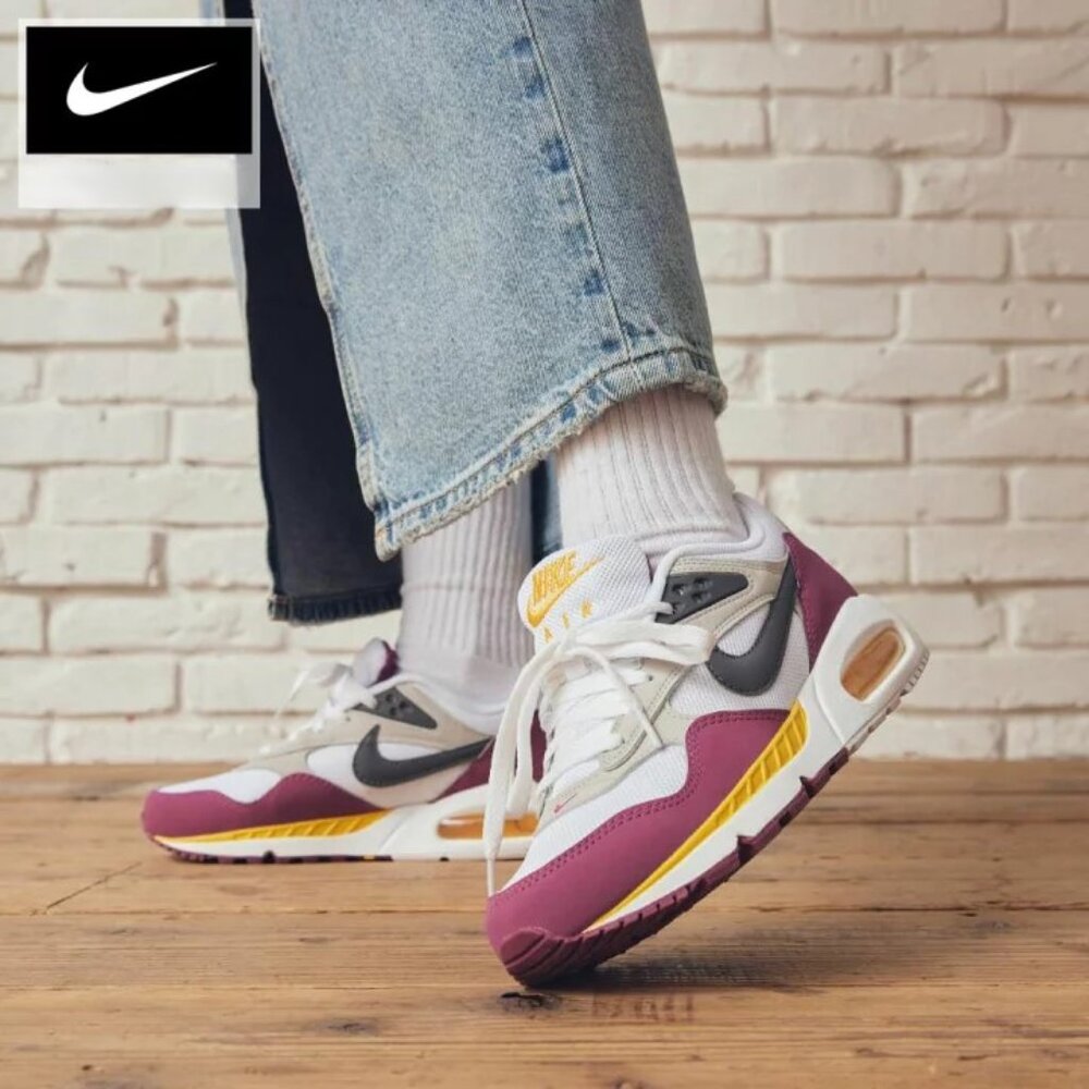 Nike Women’s Air Max Correlate Sneakers Shoes White Rave Purple, Size 8.5 (New) - Picture 4 of 16